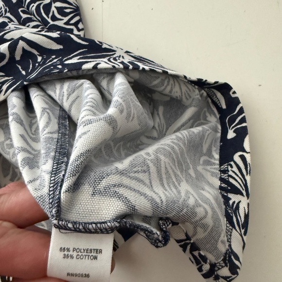 Arizona Diamondbacks Navy Blue Floral Hawaiian Print Collared Polo Shirt 3XL - Picture 8 of 8